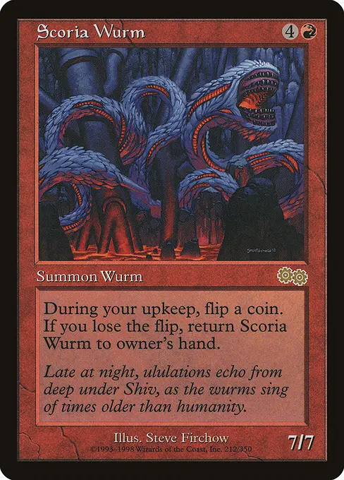 Scoria Wurm