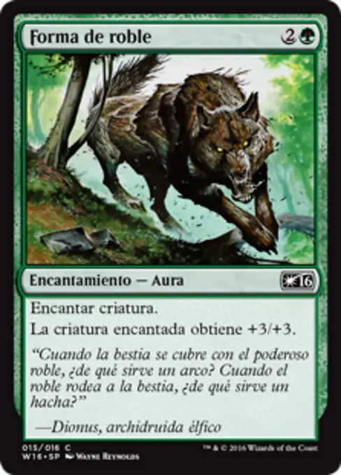 Forma de roble