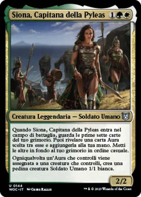 Siona, Capitana della Pyleas