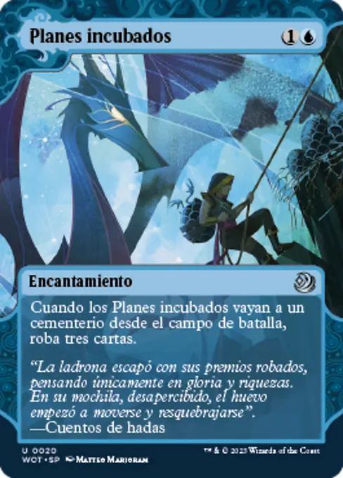 Planes incubados