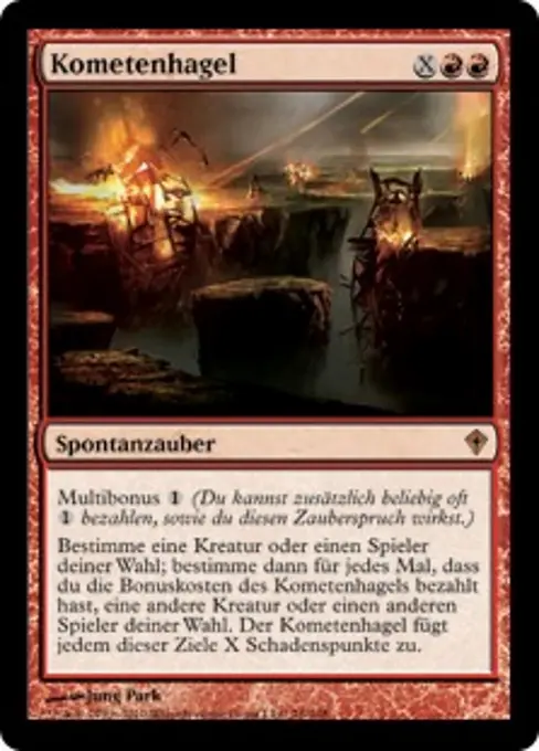 Kometenhagel