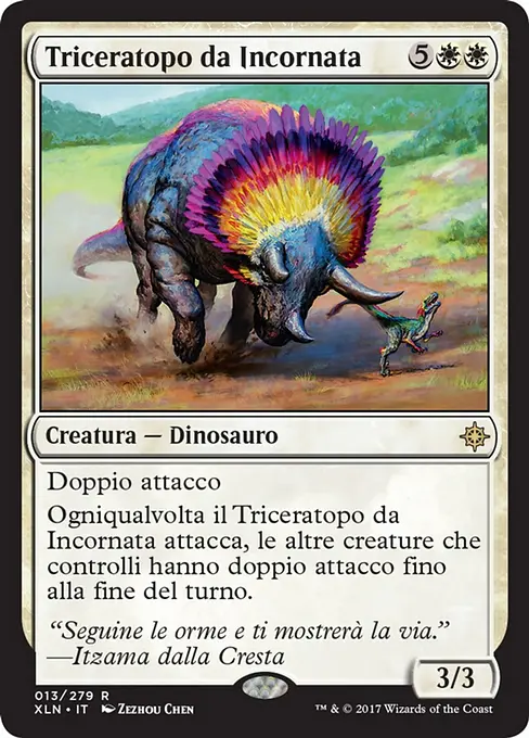 Triceratopo da Incornata