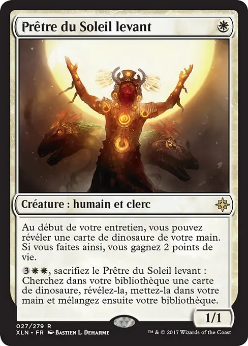 Prêtre du Soleil levant