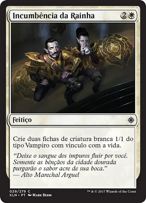 Incumbência da Rainha