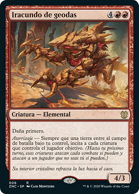 Iracundo de geodas