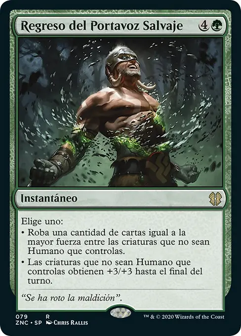 Regreso del Portavoz Salvaje