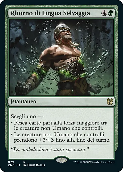 Ritorno di Lingua Selvaggia
