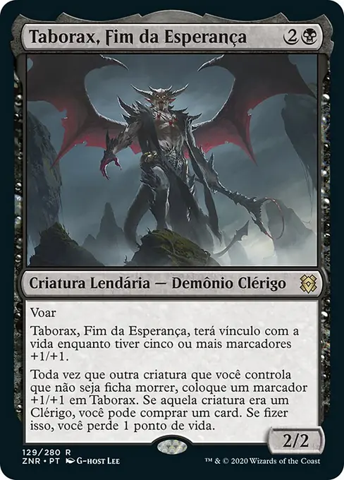 Taborax, Fim da Esperança