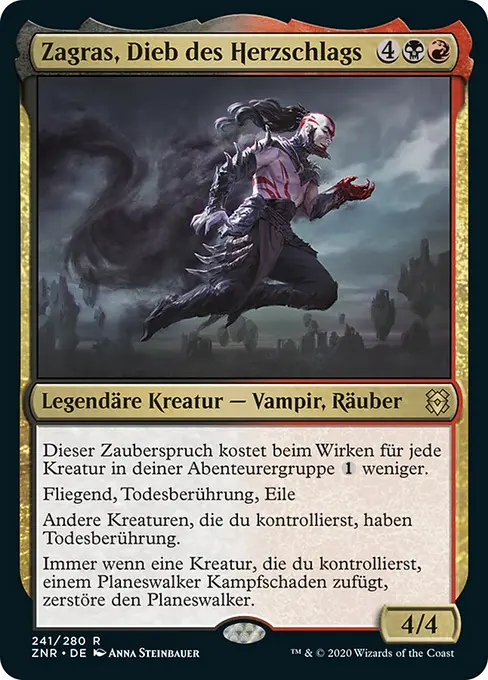 Zagras, Dieb des Herzschlags