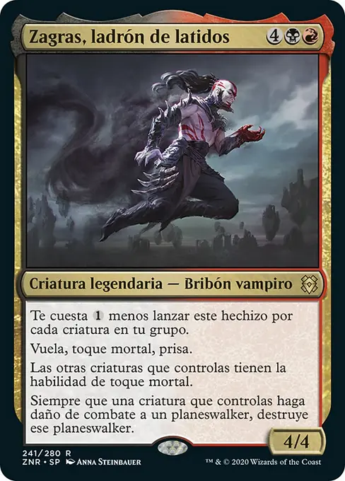 Zagras, ladrón de latidos