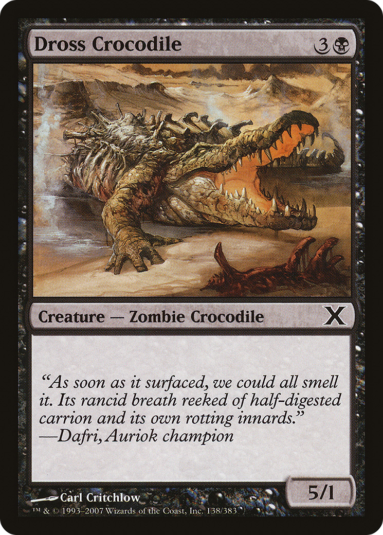 Dross Crocodile