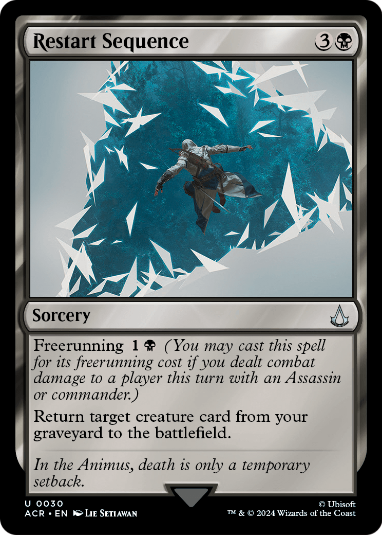 Restart Sequence