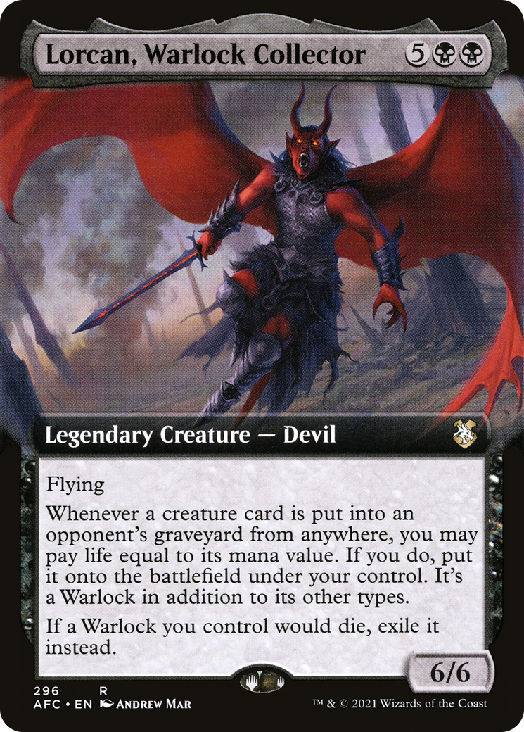 Lorcan, Warlock Collector