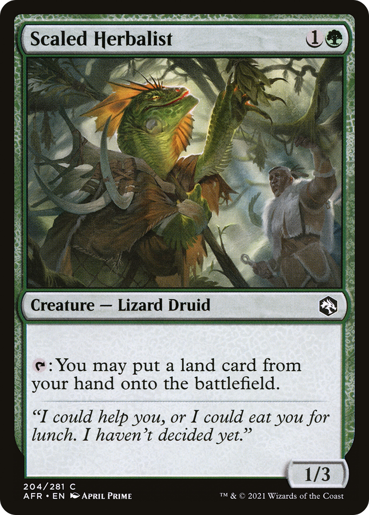 Scaled Herbalist