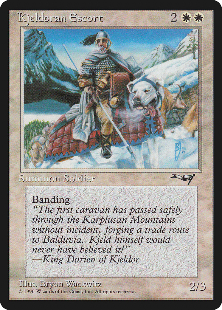 Kjeldoran Escort