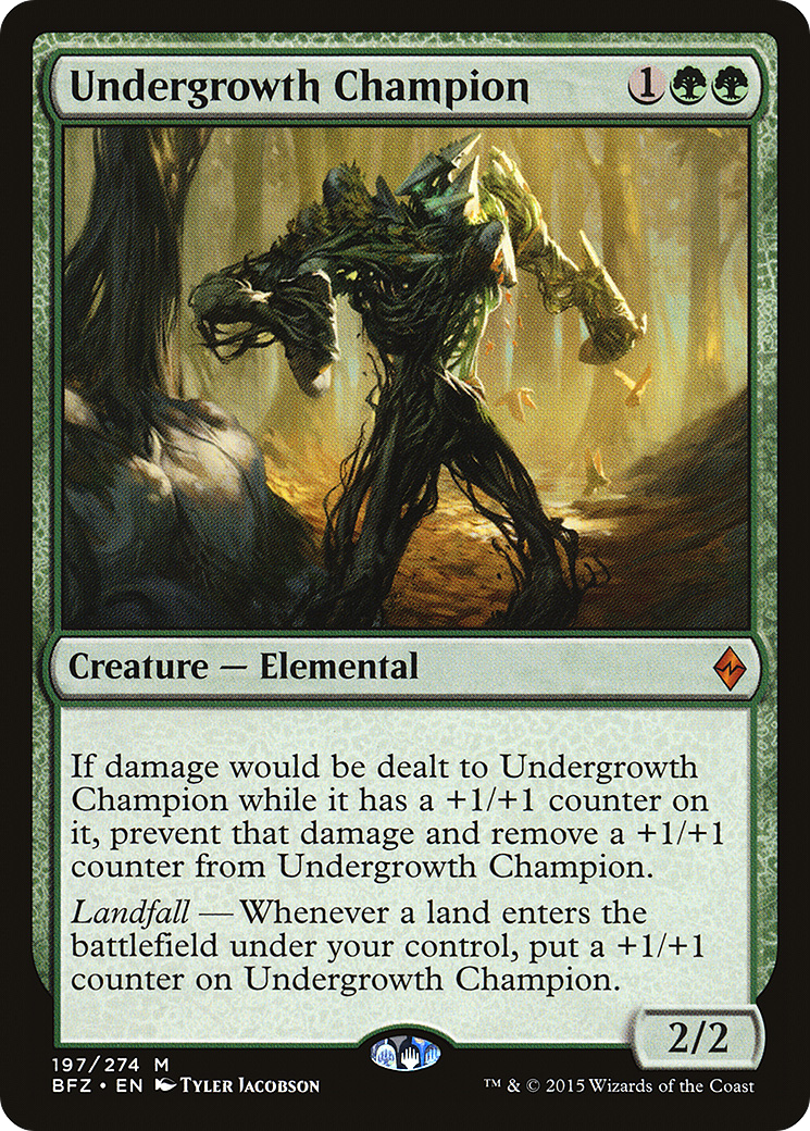 Undergrowth Champion