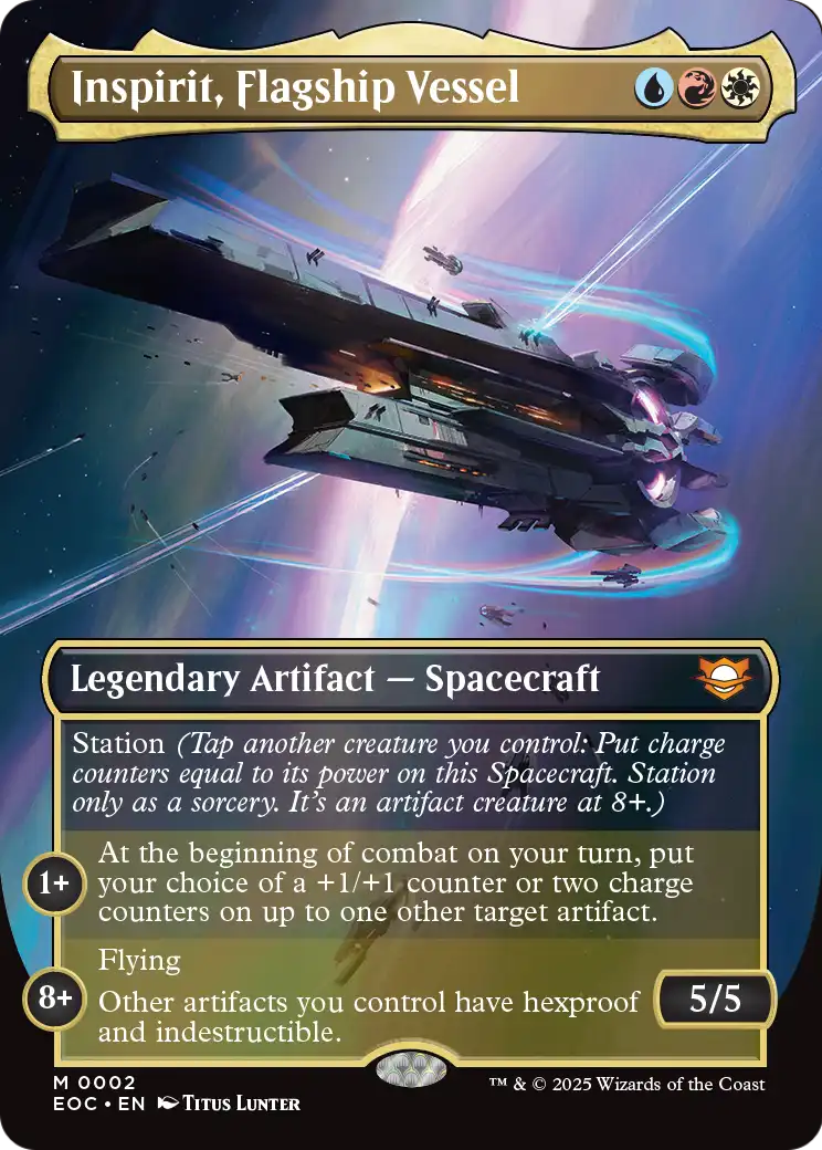 Inspirit, Flagship Vessel