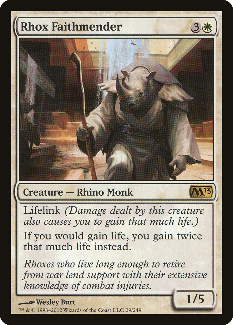 Rhox Faithmender