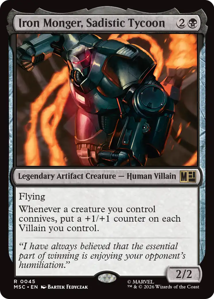 Iron Monger, Sadistic Tycoon