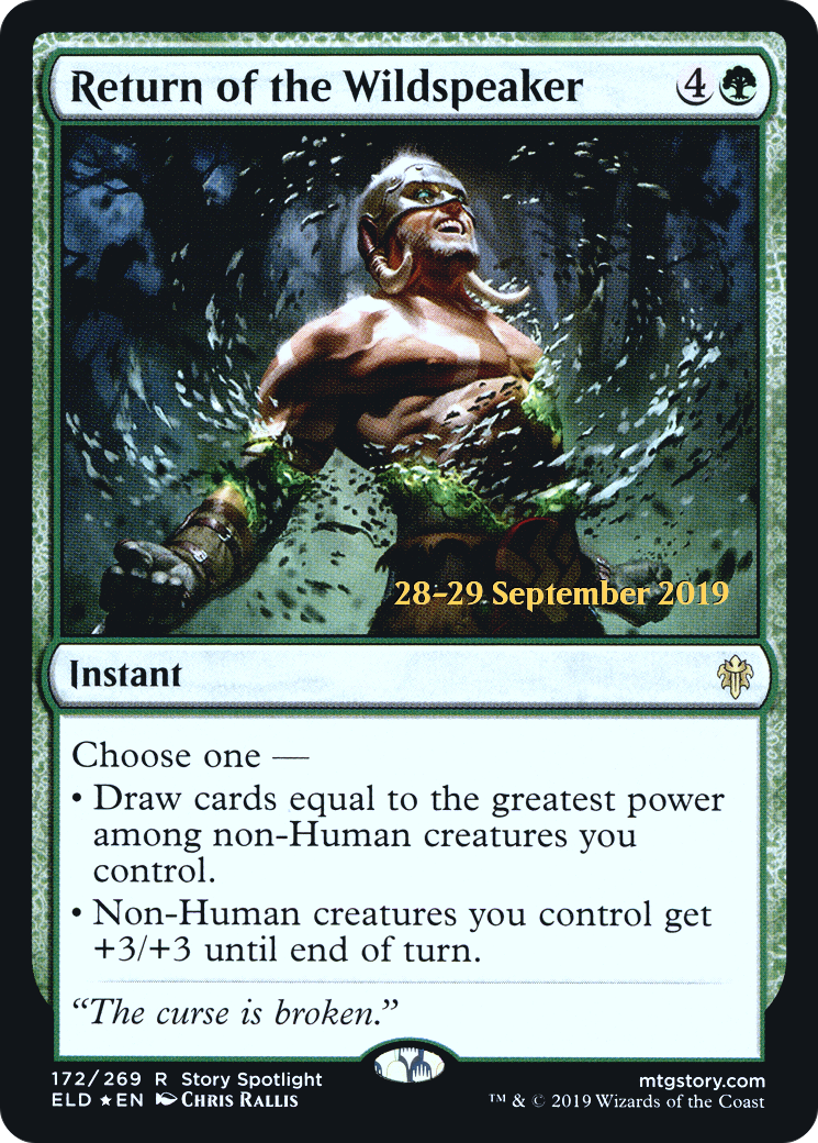 Return of the Wildspeaker