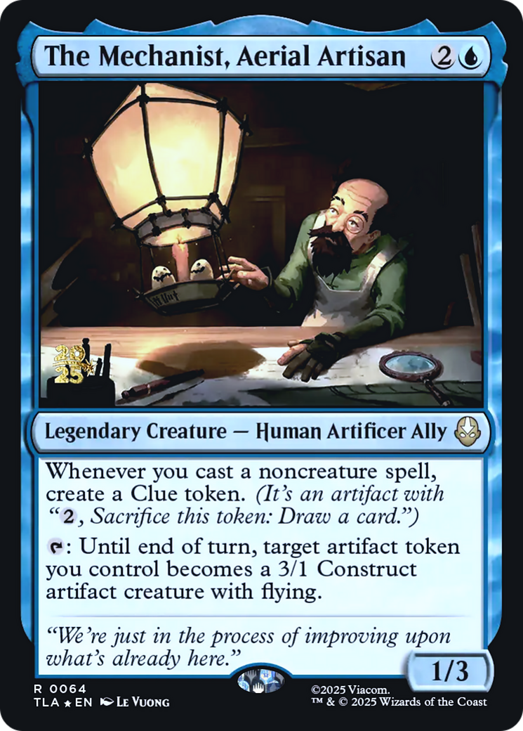 The Mechanist, Aerial Artisan