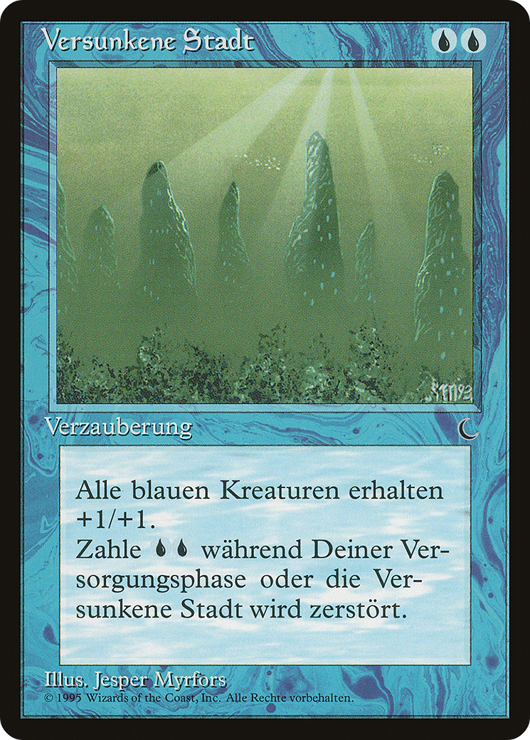 Versunkene Stadt