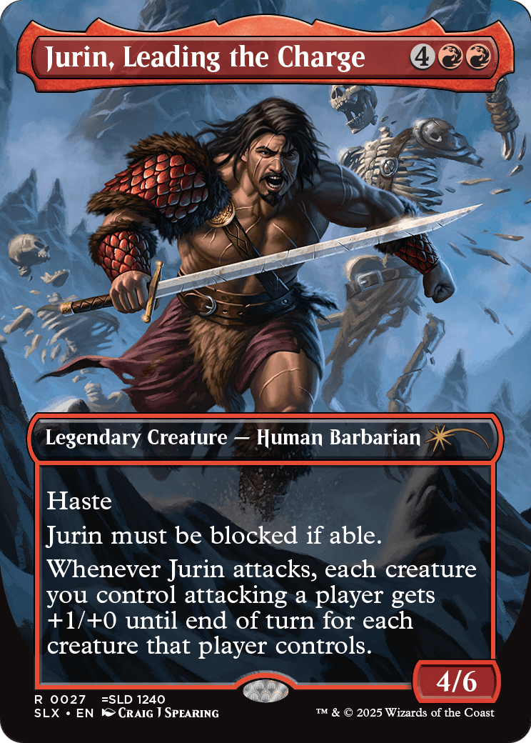 Jurin, Leading the Charge