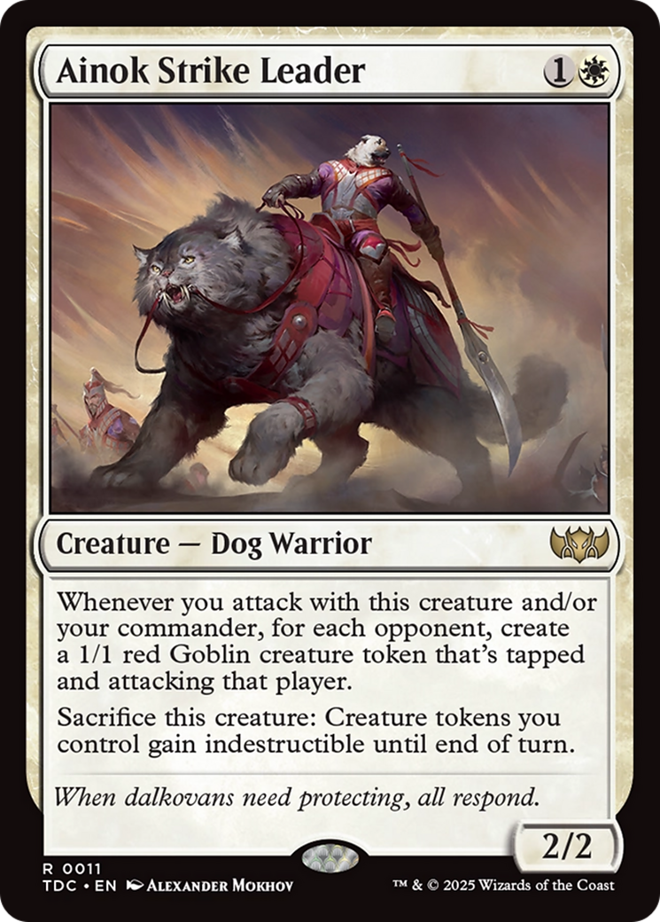 Ainok Strike Leader