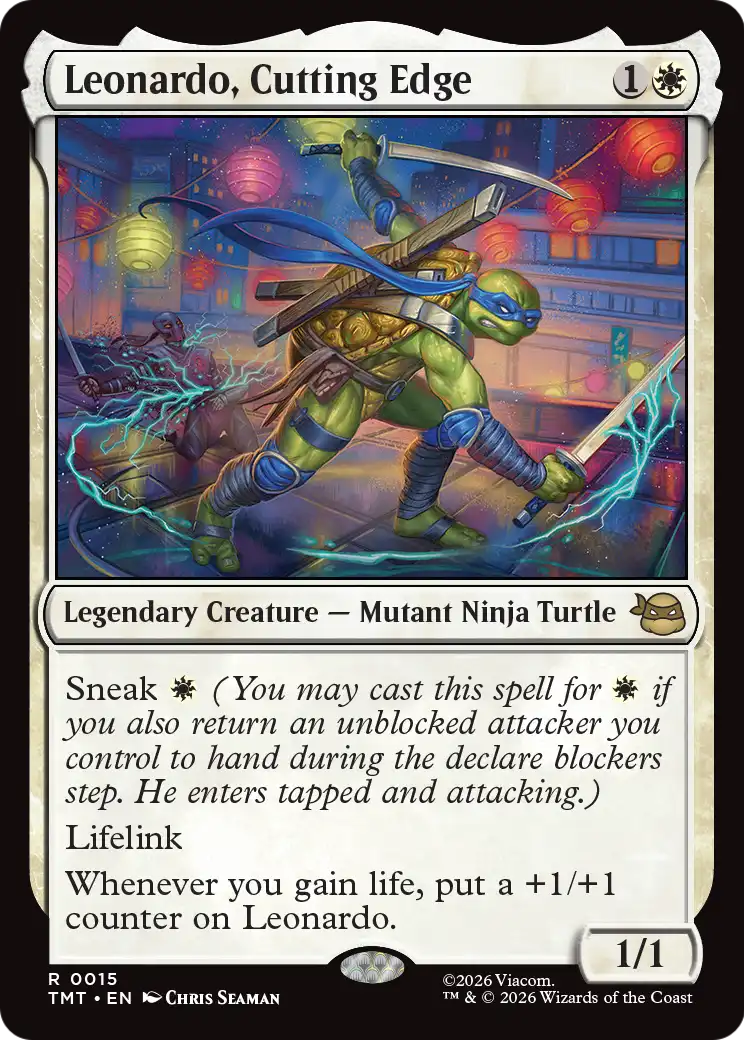 Leonardo, Cutting Edge